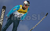 Tsuyoshi Ichinohe of Japan soars through the air during qualification jump for Saturdays e.on Ruhrgas FIS Ski Jumping World Cup finals. Qualifications were held in Planica, Slovenia on 17.March 2006. 15 best placed ski jumpers in World Cup are automaticaly qualified for competition while next 25 ski jumpers needs to qualify for main competition through qualification jump.
