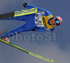 Michael Uhrmann of Germany soars through the air during qualification jump for Saturdays e.on Ruhrgas FIS Ski Jumping World Cup finals. Qualifications were held in Planica, Slovenia on 17.March 2006. 15 best placed ski jumpers in World Cup are automaticaly qualified for competition while next 25 ski jumpers needs to qualify for main competition through qualification jump.
