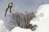 Andreas Kofler of Austria soars through the air during e.on Ruhrgas FIS Ski Jumping World Cup finals. First race of FIS Ski Jumping World Cup finals was held in Planica, Slovenia on 18.March 2006.
