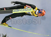 Roar Ljoekelsoey of Norway soars through the air during e.on Ruhrgas FIS Ski Jumping World Cup finals. First race of FIS Ski Jumping World Cup finals was held in Planica, Slovenia on 18.March 2006.
