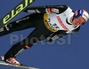 Robert Kranjec of Slovenia soars through the air during last race of e.on Ruhrgas FIS Ski Jumping World Cup finals. Last race of e.on Ruhrgas FIS Ski Jumping World Cup was held in Planica, Slovenia on 19.March 2006.
