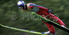 Thomas Morgenstern of Austria soars through the air during qualification jump for tomorrows Summer FIS Grand Prix in ski jumping Kranj 2006. Qualifications were held in Ski jumping center in Kranj, Slovenia on 1. September 2006. First 50 ski jumpers qualified for tomorrow Summer FIS Grand Prix in ski jumping Kranj 2006, which will be held in Kranj, Slovenia on 2. September 2006.
