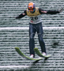 Thomas Lobben of Norway lands during Summer FIS Grand Prix in ski jumping Kranj 2006. Summer FIS Grand Prix in ski jumping Kranj 2006 was held on 2. of September 2006 in Kranj, Slovenia.
