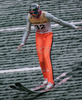 Ilja Roliakov of Russia lands during Summer FIS Grand Prix in ski jumping Kranj 2006. Summer FIS Grand Prix in ski jumping Kranj 2006 was held on 2. of September 2006 in Kranj, Slovenia.
