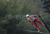 Jure Sinkovec of Slovenia soars through the air during Summer FIS Grand Prix in ski jumping Kranj 2006. Summer FIS Grand Prix in ski jumping Kranj 2006 was held on 2. of September 2006 in Kranj, Slovenia.

