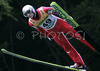 Second placed Wolgang Loitzl of Austria soars through the air during Summer FIS Grand Prix in ski jumping Kranj 2006. Summer FIS Grand Prix in ski jumping Kranj 2006 was held on 2. of September 2006 in Kranj, Slovenia.
