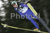 Hannu Manninen of Finland soars through the air during first jump of FIS Nordic Combined World Cup, which was held in Ramsau am Dachstein, Austria, on 17th of December 2006.
