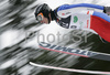 Sebastien Lacroix of France soars through the air during first jump of FIS Nordic Combined World Cup, which was held in Ramsau am Dachstein, Austria, on 17th of December 2006.
