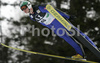 Hannu Manninen of Finland soars through the air during first jump of FIS Nordic Combined World Cup, which was held in Ramsau am Dachstein, Austria, on 17th of December 2006.
