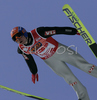 Anders Jacobsen of Norway soars through the air in qualifications for first day of ski flying on FIS Ski jumping World Cup finals in Planica, Slovenia. FIS Ski jumping World Cup finals in Planica was held between 22nd and 25th of March 2007 in Planica, Slovenia. First competition day of ski flying was held in Planica on 23rd of March 2007.
