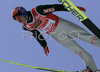Anders Jacobsen of Norway soars through the air in qualifications for first day of ski flying on FIS Ski jumping World Cup finals in Planica, Slovenia. FIS Ski jumping World Cup finals in Planica was held between 22nd and 25th of March 2007 in Planica, Slovenia. First competition day of ski flying was held in Planica on 23rd of March 2007.
