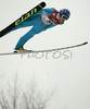 Arttu Lappi of Finland soars through the air in first round of second day of ski flying on FIS Ski jumping World Cup finals in Planica, Slovenia. FIS Ski jumping World Cup finals in Planica was held between 22nd and 25th of March 2007 in Planica, Slovenia. Second competition day of ski flying was held in Planica on 24rd of March 2007.
