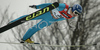 Arttu Lappi of Finland soars through the air in first round of second day of ski flying on FIS Ski jumping World Cup finals in Planica, Slovenia. FIS Ski jumping World Cup finals in Planica was held between 22nd and 25th of March 2007 in Planica, Slovenia. Second competition day of ski flying was held in Planica on 24rd of March 2007.
