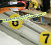 Noriaki Kasai of Japan soars through the air in first round of second day of ski flying on FIS Ski jumping World Cup finals in Planica, Slovenia. FIS Ski jumping World Cup finals in Planica was held between 22nd and 25th of March 2007 in Planica, Slovenia. Second competition day of ski flying was held in Planica on 24rd of March 2007.

