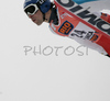 Matti Hautamaeki of Finland soars through the air in last last competition of ski flying on FIS Ski jumping World Cup finals in Planica, Slovenia. FIS Ski jumping World Cup finals in Planica was held between 22nd and 25th of March 2007 in Planica, Slovenia. Last competition of ski flying had due bad weather and hard snowfall only one serie and was held in Planica on 25rd of March 2007.
