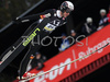 Primoz Peterka of Slovenia soars through the air during FIS Ski jumping World Cup race in Villach, Austria. First of two ski jumping World Cup races in Villach, Austria was held on 13th of December 2007, as substitute race for canceled race in Kranj, Slovenia
