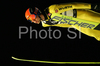 Stephan Hocke of Germany soars through the air during second race of FIS Ski jumping World Cup in Villach, Austria. FIS Ski jumping World Cup race was held in Villach, Austria, on 14th of December 2007.
