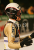 Jernej Damjan of Slovenia reacts after second jump of second race of FIS Ski jumping World Cup in Villach, Austria. FIS Ski jumping World Cup race was held in Villach, Austria, on 14th of December 2007.
