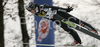 Primoz Peterka of Slovenia soars through the air in qualifications for last race of Four Hill ski jumping tournament 2008 in Bischofshofen, Austria. Last race of 4 Hill ski jumping tournament 2008 was held in Bischofshofen, Austria on 6th of January 2008.
