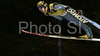 Janne Ahonen of Finland soars through the air in last race of Four Hill ski jumping tournament 2008 in Bischofshofen, Austria. Last race of 4 Hill ski jumping tournament 2008 was held in Bischofshofen, Austria on 6th of January 2008.
