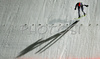 Taku Takeuchi of Japan lands in his second jump in last race of Four Hill ski jumping tournament 2008 in Bischofshofen, Austria. Last race of 4 Hill ski jumping tournament 2008 was held in Bischofshofen, Austria on 6th of January 2008.
