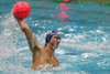 John Soler of Malta shooting on goal during match between Slovenia and Malta of qualification waterpolo tournament for European championship. Match between Slovenia and Malta took place in Kranj, Slovenia on 8.April 2006. Slovenia defeated Malta with 10-6.
