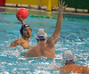 John Soler of Malta shooting on goal during match between Slovenia and Malta of qualification waterpolo tournament for European championship. Match between Slovenia and Malta took place in Kranj, Slovenia on 8.April 2006. Slovenia defeated Malta with 10-6.
