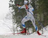 Markus Ottosson of Sweden skiing during Junior Men qualification for FIS Nordic Junior Ski World Championships Sprint race were held in Medvode,  Slovenia. First 30 skiers qualified for afternoon finals.
