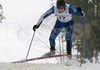 Martti Jylhae of Finland skiing during Junior Men qualification for FIS Nordic Junior Ski World Championships Sprint race were held in Medvode,  Slovenia. First 30 skiers qualified for afternoon finals.
