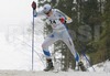 Johan Edin of Sweden skiing during Junior Men qualification for FIS Nordic Junior Ski World Championships Sprint race were held in Medvode,  Slovenia. First 30 skiers qualified for afternoon finals.
