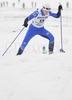 Piret Pormeister of Estonia skiing during Under-23 Women qualification for FIS Nordic Junior Ski World Championships Sprint race were held in Medvode,  Slovenia. First 32 skiers qualified for afternoon finals.
