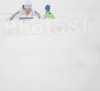 Sara Lindeborg of Sweden skiing during Under-23 Women qualification for FIS Nordic Junior Ski World Championships Sprint race were held in Medvode,  Slovenia. First 32 skiers qualified for afternoon finals.

