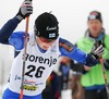 Silja Tarvonen of Finland skiing during Under-23 Women qualification for FIS Nordic Junior Ski World Championships Sprint race were held in Medvode,  Slovenia. First 32 skiers qualified for afternoon finals.
