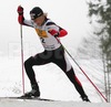 Herald Wurm of Austria skiing during Under-23 Men qualification for FIS Nordic Junior Ski World Championships Sprint race were held in Medvode,  Slovenia. First 32 skiers qualified for afternoon finals.
