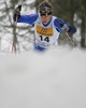 Matias Strandvall of Finland skiing during Under-23 Men qualification for FIS Nordic Junior Ski World Championships Sprint race were held in Medvode,  Slovenia. First 32 skiers qualified for afternoon finals.
