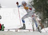 Marcus Hellner of Sweden skiing during Under-23 Men qualification for FIS Nordic Junior Ski World Championships Sprint race were held in Medvode,  Slovenia. First 32 skiers qualified for afternoon finals.
