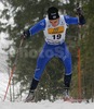 Ville Verkama of Finland skiing during Under-23 Men qualification for FIS Nordic Junior Ski World Championships Sprint race were held in Medvode,  Slovenia. First 32 skiers qualified for afternoon finals.

