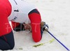 Winner Astrid Jacobsen of Norway resting after winning Junior Women finals of FIS Nordic Junior Ski World Championship sprint race were held in Medvode, Slovenia.  Race was won by Astrid Jacobsen of Norway, Natalia Matveeva of Russia placed second, Celine Brun-Lie of Norway placed third, while Charlotte Kalla of Sweden finished fourth.
