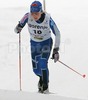 Noora Virtanen of Finland skiing during Junior Women FIS Nordic Junior Ski World Championships 5km Classic race was held in Medvode,  Slovenia. Race was won by Astrid Jacobsen of Norway, Eva Nyvltova of Czech placed second, while Charlotte Kalla of Sweden placed third.
