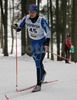 Ulla Kiili of Finland skiing during Junior Women FIS Nordic Junior Ski World Championships 5km Classic race was held in Medvode,  Slovenia. Race was won by Astrid Jacobsen of Norway, Eva Nyvltova of Czech placed second, while Charlotte Kalla of Sweden placed third.
