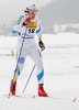 Markus Ottosson of Sweden skiing during Junior Men 10km classic race of FIS Nordic Junior Ski World Championship in Medvode, Slovenia.  Race was won by Petter Northug of Norway, Martin Jaks of Czech placed second, while Dario Alonzo Cologna of Switzerland finished third.
