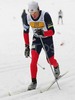 Jackson Harris of USA skiing during Junior Men 10km classic race of FIS Nordic Junior Ski World Championship in Medvode, Slovenia.  Race was won by Petter Northug of Norway, Martin Jaks of Czech placed second, while Dario Alonzo Cologna of Switzerland finished third.
