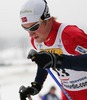Winner Petter Northug of Norway skiing during Junior Men 10km classic race of FIS Nordic Junior Ski World Championship in Medvode, Slovenia.  Race was won by Petter Northug of Norway, Martin Jaks of Czech placed second, while Dario Alonzo Cologna of Switzerland finished third.
