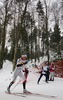 Christopher Butler of Canada skiing during Junior Men 10km classic race of FIS Nordic Junior Ski World Championship in Medvode, Slovenia.  Race was won by Petter Northug of Norway, Martin Jaks of Czech placed second, while Dario Alonzo Cologna of Switzerland finished third.
