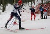 Andrey Parfenov of Russia skiing during Junior Men 10km classic race of FIS Nordic Junior Ski World Championship in Medvode, Slovenia.  Race was won by Petter Northug of Norway, Martin Jaks of Czech placed second, while Dario Alonzo Cologna of Switzerland finished third.
