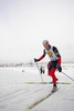 Jackson Harris of USA skiing during Junior Men 10km classic race of FIS Nordic Junior Ski World Championship in Medvode, Slovenia.  Race was won by Petter Northug of Norway, Martin Jaks of Czech placed second, while Dario Alonzo Cologna of Switzerland finished third.
