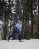 Silja Tarvonen of Finland skiing during Under-23 Women FIS Nordic Junior Ski World Championships 10km Classic race which was held in Medvode,  Slovenia. Race was won by Justyna Kowalczyk of Poland, Irina Artemova of Russia placed second, while her teammate Ioulia Tchekalova of Russia placed third.
