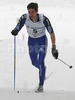 Curdin Perl of Switzerland skiing during Under-23 Men FIS Nordic Junior Ski World Championships 10km Classic race which was held in Medvode,  Slovenia. Race was won by Franz Goering of Germany, Maxim Bulgakov of Russia placed second, while his teammate Alexander Legkov of Russia placed third.
