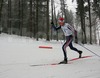 Third placed Alexander Legkov of Russia skiing during Under-23 Men FIS Nordic Junior Ski World Championships 10km Classic race which was held in Medvode,  Slovenia. Race was won by Franz Goering of Germany, Maxim Bulgakov of Russia placed second, while his teammate Alexander Legkov of Russia placed third.
