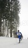 Matti Kylmaelae of Finland skiing during Under-23 Men FIS Nordic Junior Ski World Championships 10km Classic race which was held in Medvode,  Slovenia. Race was won by Franz Goering of Germany, Maxim Bulgakov of Russia placed second, while his teammate Alexander Legkov of Russia placed third.
